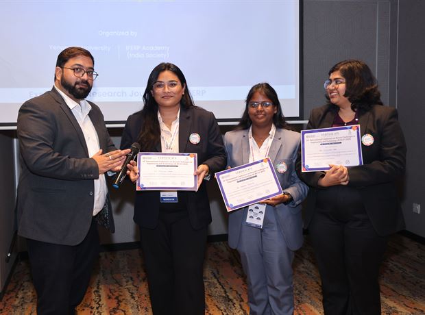 Award presentation at a past IFERP conference