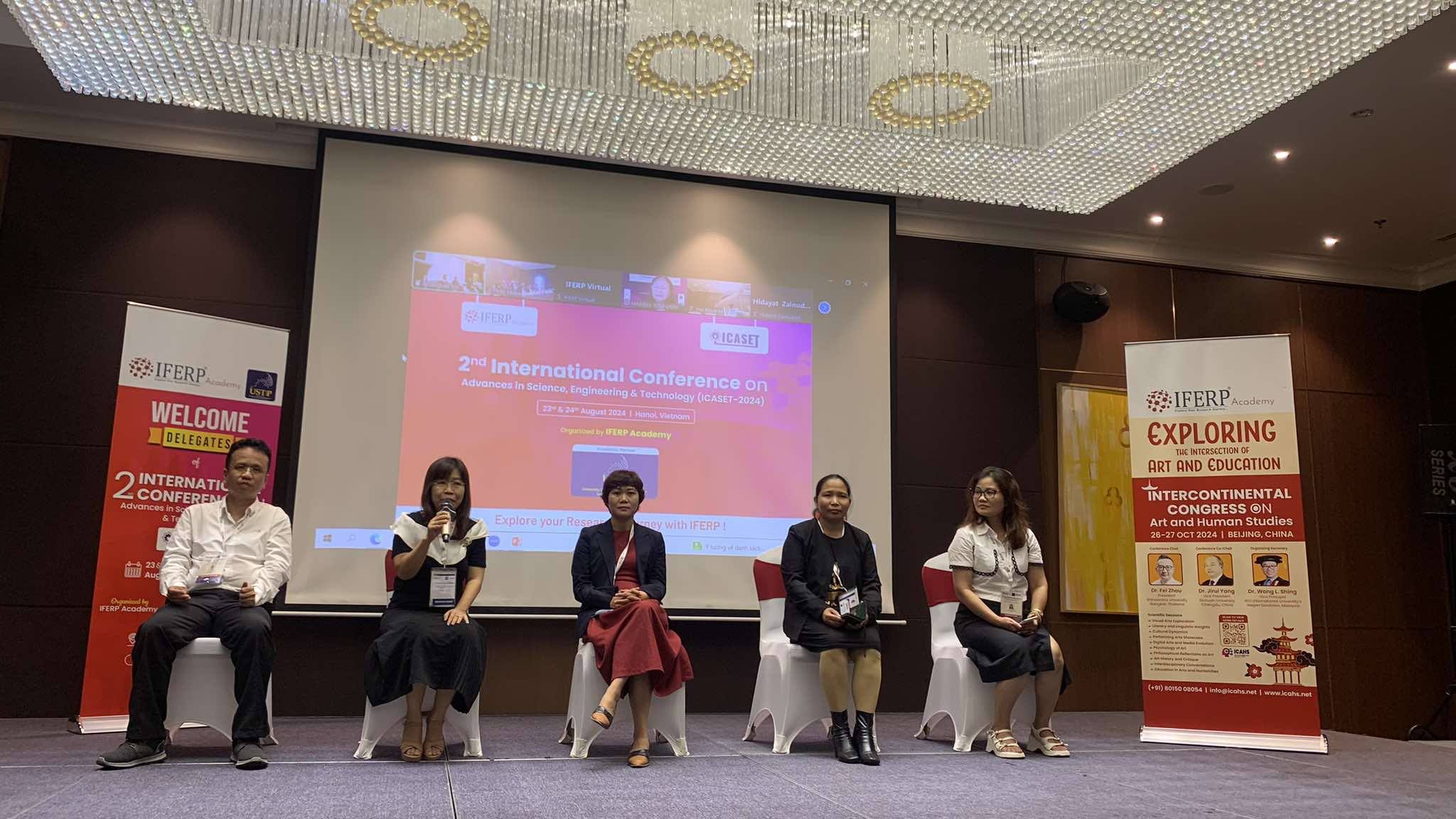 Panel Session — ICASET-2024, Hanoi, Vietnam