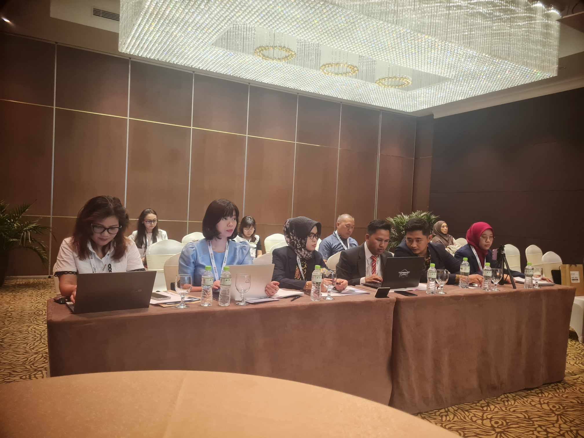 Delegates at a Technical Session