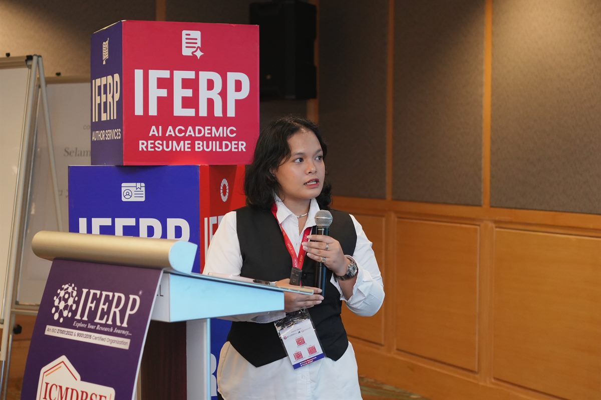 Speaker presenting at a previous IFERP conference